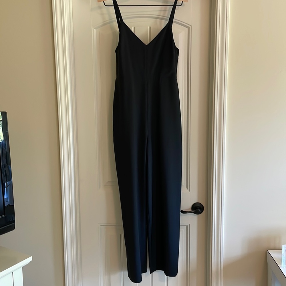 Madewell black jumpsuit in size 6.